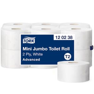 Tork Mini Jumbo Toilet Rolls 120238