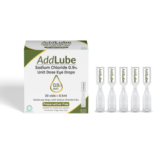 Addlube 0.9% Unit Dose Drops