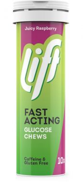 Lift Glucose Chews Raspberry (previously Glucotabs)