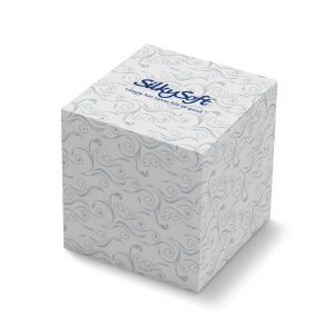 Silky Soft Luxury Cubed Facial Tissues 2 Ply