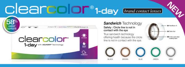 New Clearcolor lenses now available from Mid-Optic!